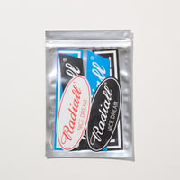 [RADIALL] RAD'S - SCREEN PRINTED STICKER PACK