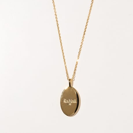 [RADIALL] CRADLE - OVAL CHAIN NECKLACE( Gold plated )