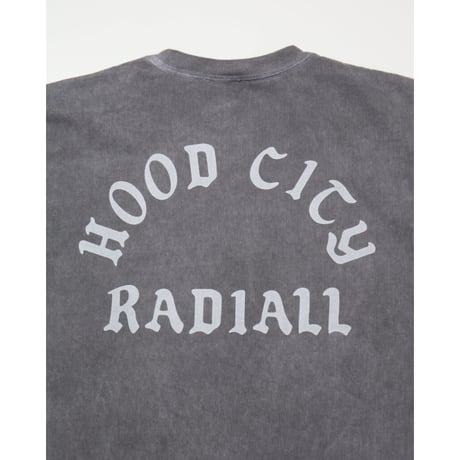 [RADIALL] HAWK - CREW NECK T-SHIRT S/S( F.black )