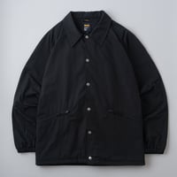 [BLUCO] CORDURAリップストップコーチジャケット( Black )