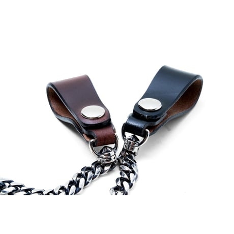 [INCEPTION](IPC-05) UK SADDLE&BRASS Chain SilverPlanting
