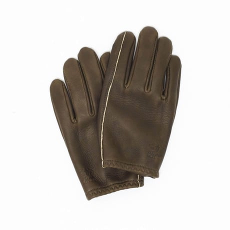 [Lamp gloves] Deer Utility glove shorty( forest brown )