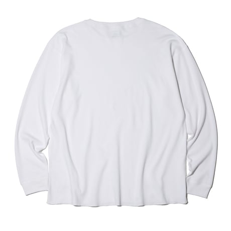 [RADIALL] MIL - THERMAL CREW NECK T-SHIRT L/S( White )