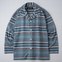 [BLUCO] POOLSIDE SHIRT L/S -MEXICAN-( Slate )