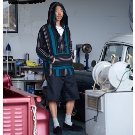 [RADIALL] EL CAMINO - BAJA HOODIE( Black )
