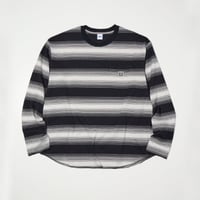 [RADIALL] BOARD - CREW NECK T-SHIRT L/S( Black )