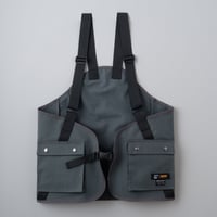 [BLUCO] ブリックナイロンユーティリティーベスト( Gray )