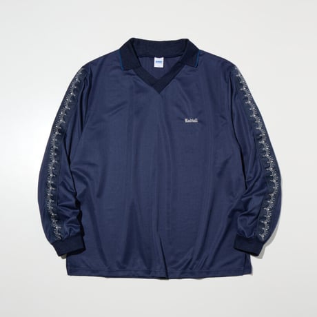 [RADIALL] JAZZZ - V NECK GAME SHIRT L/S( Navy )