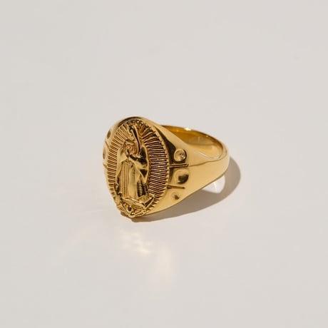 [RADIALL] CRADLE - PINKY RING( Gold plated )