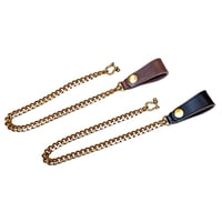 [INCEPTION](IPC-08) HORSE BUTT LEATHER BRASS Chain
