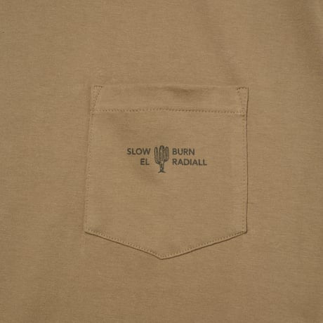 [RADIALL] TOO HOT - CREW NECK T-SHIRT S/S( S.beige )