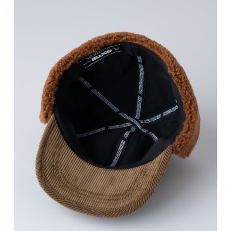 [BLUCO] CORDUROY EAR FLAP CAP