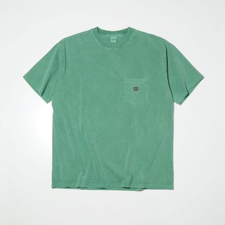 [RADIALL] NAMES - CREW NECK POCKET T-SHIRT S/S( F.green )