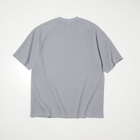 [RADIALL] BIG WAFFLE - CREW NECK T-SHIRT S/S( S.blue )