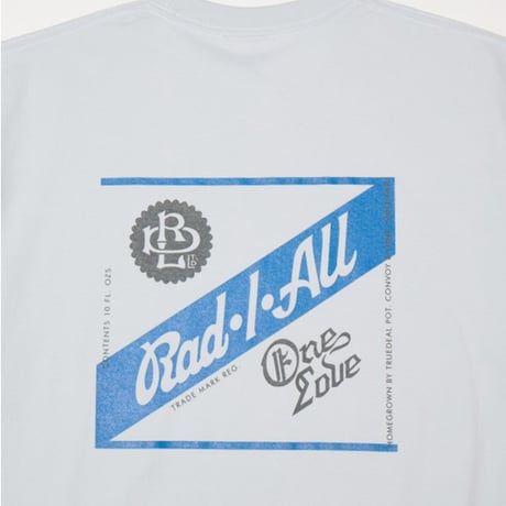 [RADIALL] MERCY - CREW NECK T-SHIRT S/S( L.blue )
