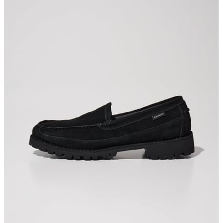 [RADIALL] HAMMOND - MOC TOE LOAFER( Black )