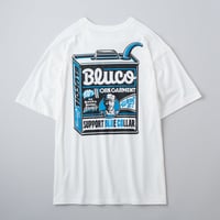 [BLUCO] ドライコットンTシャツ-JACK O' ART WORKS-( White )
