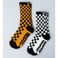 [BLUCO] 2PACKソックス -CHECKER-