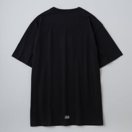 [BLUCO] プリントTシャツ-NOVEL-( Black )