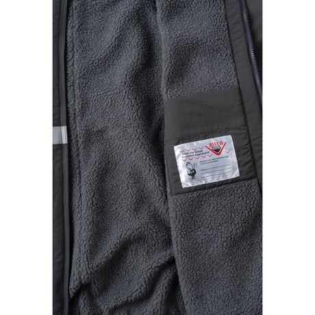 [BLUCO] HOODED REFLECTOR JACKET( Gray )