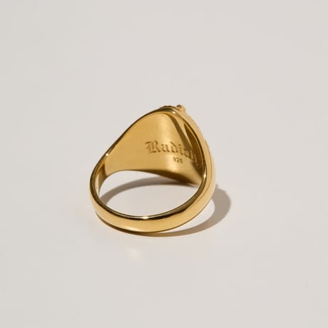 [RADIALL] CRADLE - PINKY RING( Gold plated )