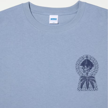 [RADIALL] COMMUNE - CREW NECK T-SHIRT L/S( S.blue )