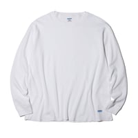 [RADIALL] MIL - THERMAL CREW NECK T-SHIRT L/S( White )