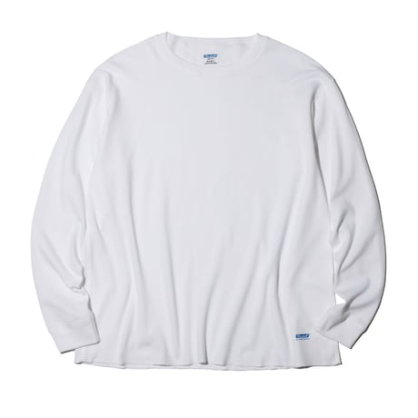 [RADIALL] MIL - THERMAL CREW NECK T-SHIRT L/S( White )