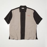 [RADIALL] FLEETLINE - REGULAR COLLARED SHIRT S/S( I.black )