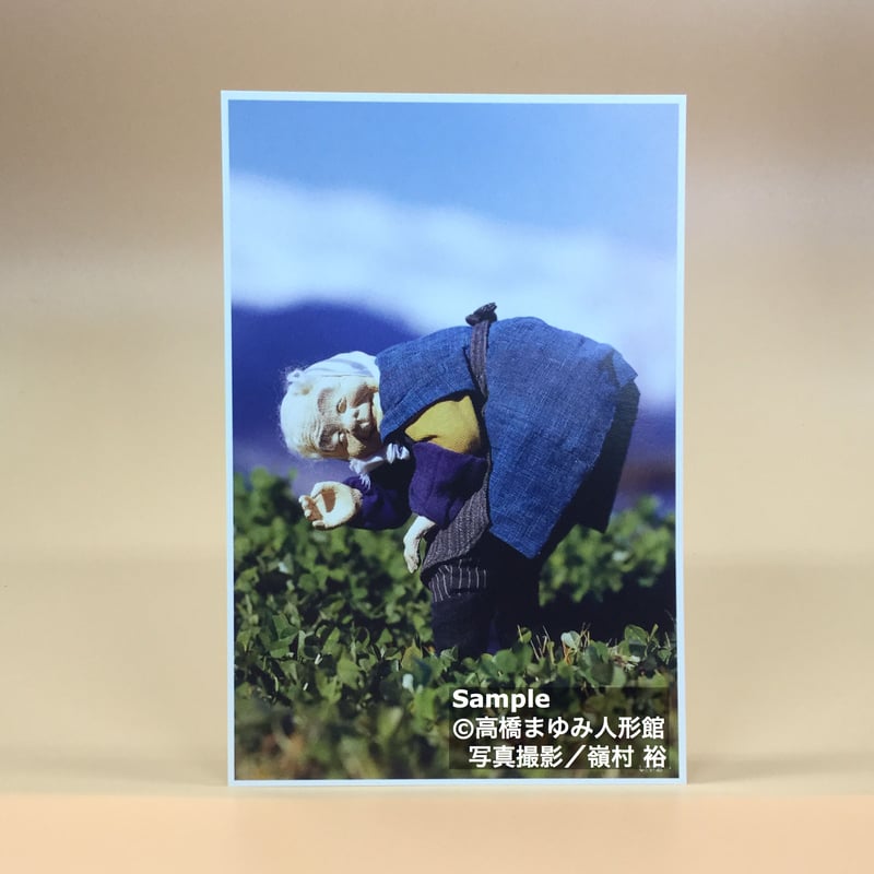 【お取り置き】*アンティークポストカード　すやすや眠るお人形と少女 アンティークポストカード お人形をあやす美しいドレスの少女