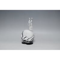 小橋順明 "さかさまのこども" H21.5×W10.8×D11.4cm 陶