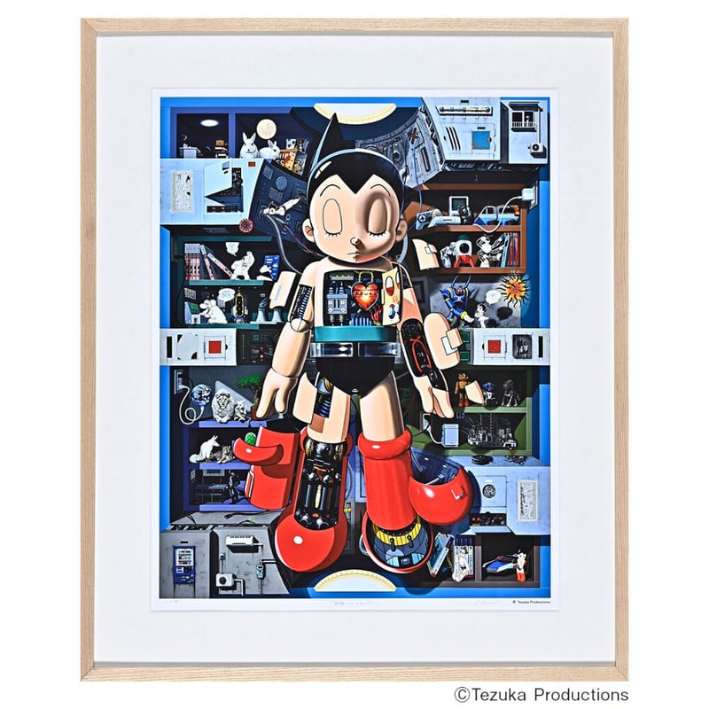 釜匠 鉄腕アトムのキャビネット／ ㈱手塚プロダクション正式監修