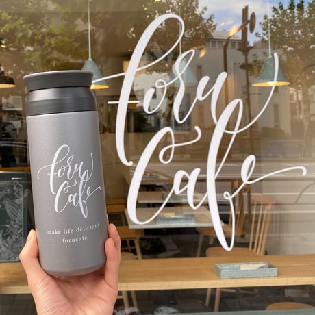 forucafeオリジナル KINTO TRAVEL TUMBLER