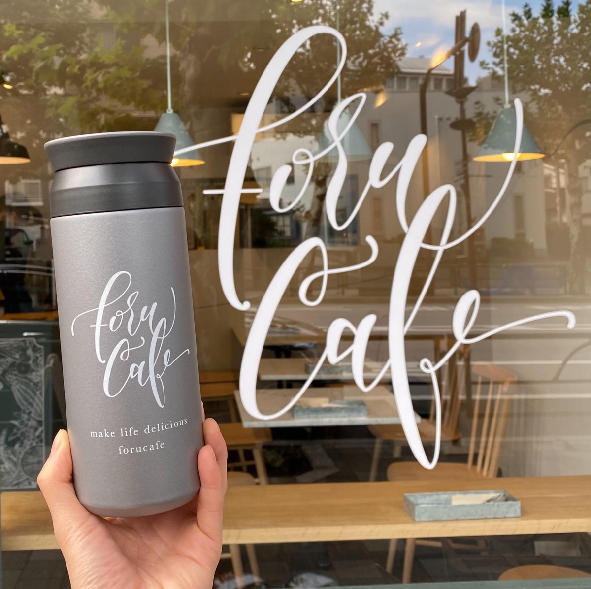 forucafeオリジナル KINTO TRAVEL TUMBLER | forucafe o