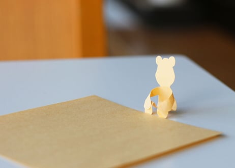 メモ　『Little Messenger』 BEAR／ORANGE　D-LM003BE