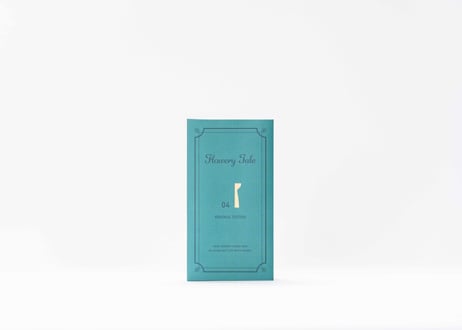 紙の花瓶　『Flowery Tale』 Original Edition 04　ブルー　D-FT004B