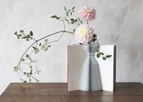 紙の花瓶　『Flowery Tale』 Original Edition 02　ブラウン　D-FT002BR