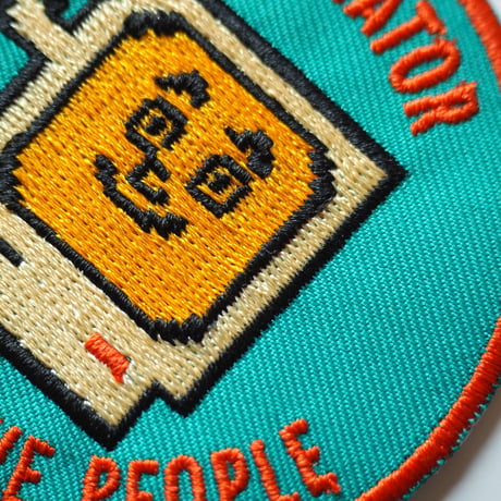 PCワッペン・POWER TO THE PEOPLE