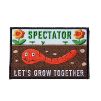 土ワッペン・LET’S GROW TOGETHER