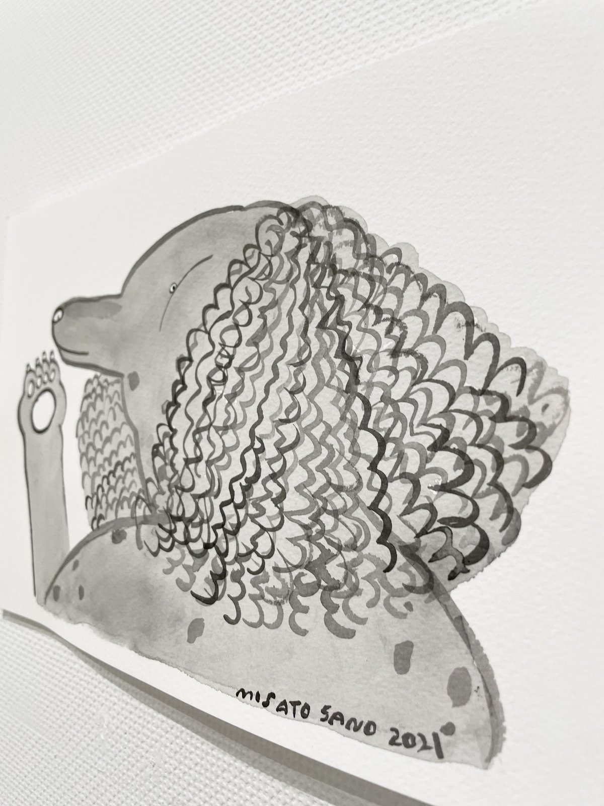 あかねこ　ryuichi 絵画　ドローイング 作品集】SCORE DRAWING | koyubi shop