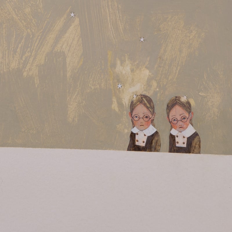 樋口佳絵 版画 シート 樋口佳絵「かがみのなかのわたし」＊シート | URESICA