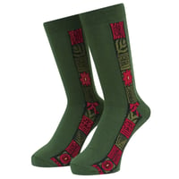 WHIMSY / TYROLEAN SOCKS GREEN