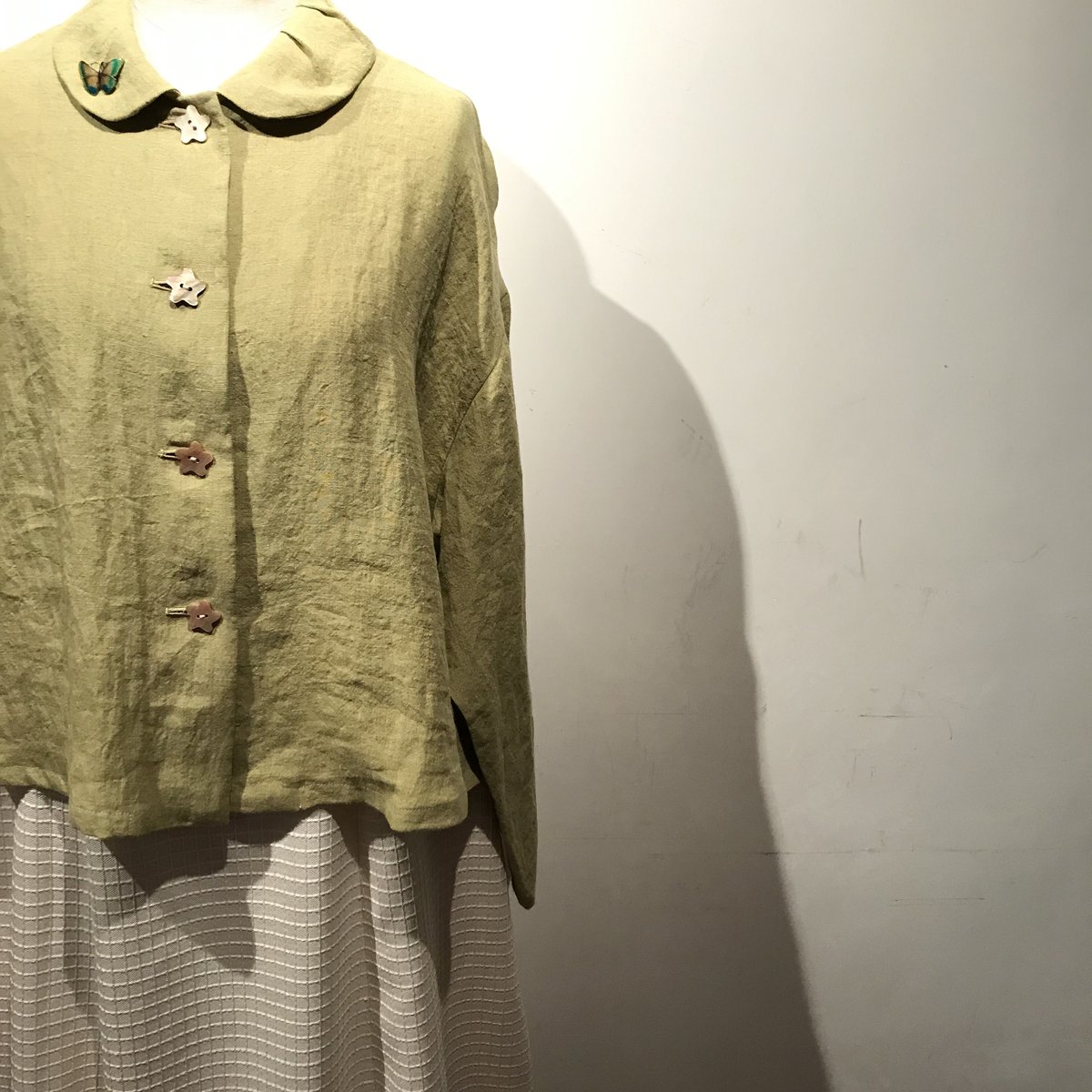 HAND-MADE 8枚ハギ コットン素材バルーンスカート HAND-MADE コットン素材バルーンスカート 8枚ハギ
