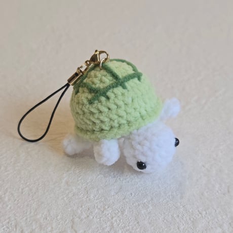 handmade knit keyring(カメ🐢)