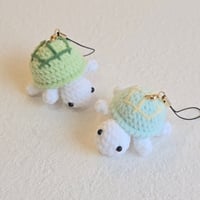 handmade knit keyring(カメ🐢)