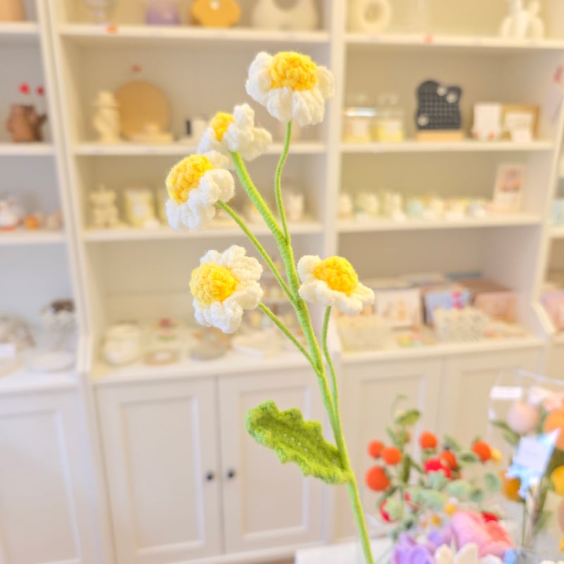 お買い得 amok 別注 sun flower knit サイズS knit flower2 | Somsatang