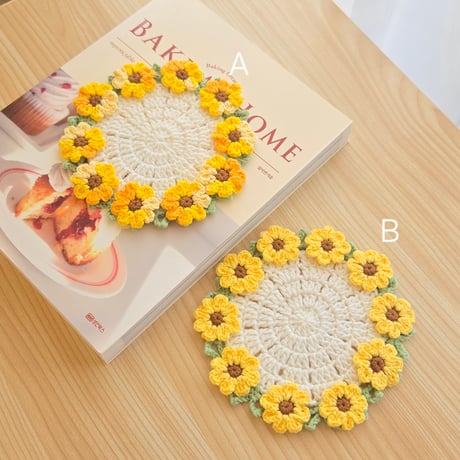 sun flower coaster