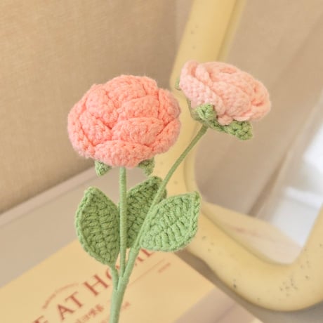 knit rose