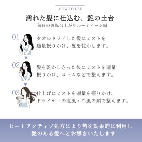3セット❄︎オーディショングロッシーヘアミスト