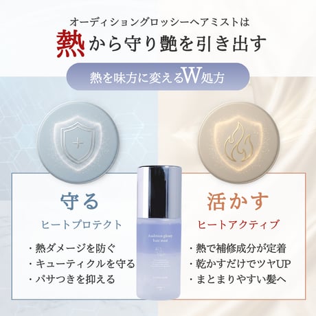 3セット❄︎オーディショングロッシーヘアミスト